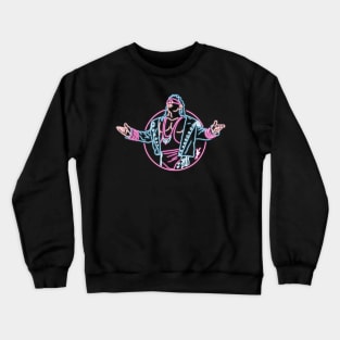 Bret Hart neon Crewneck Sweatshirt